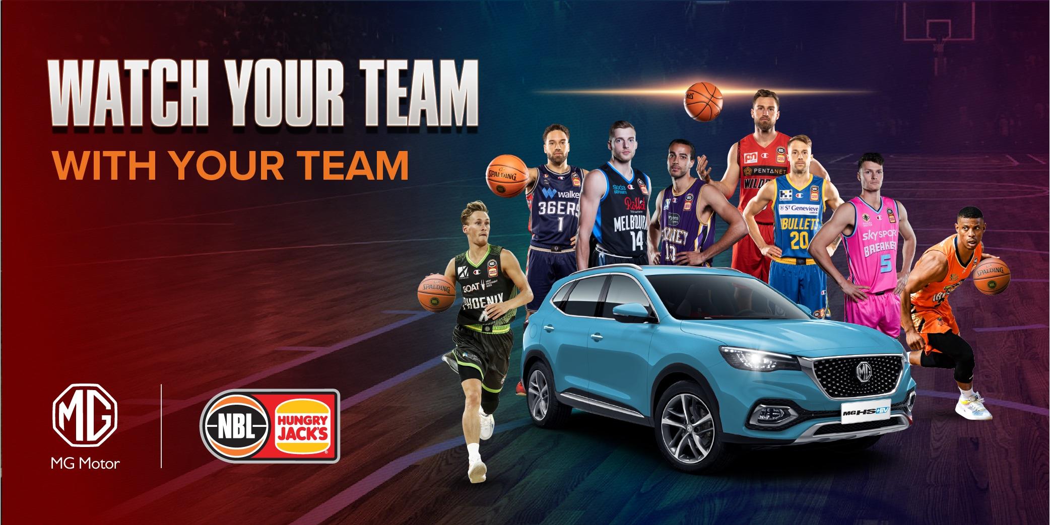 MG × NBL — Sponsorship campaign · 2022